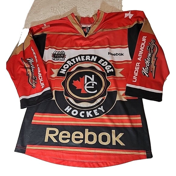 Under Armour Reebok Hockey Jersey Mens‎ Medium Northern Edge Write Your Future - Picture 1 of 10